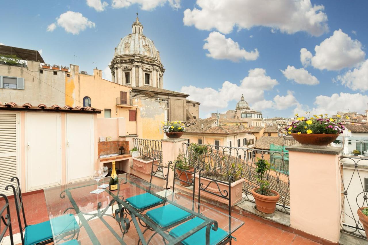 Rooftop Campo Dei Fiori Рим Экстерьер фото
