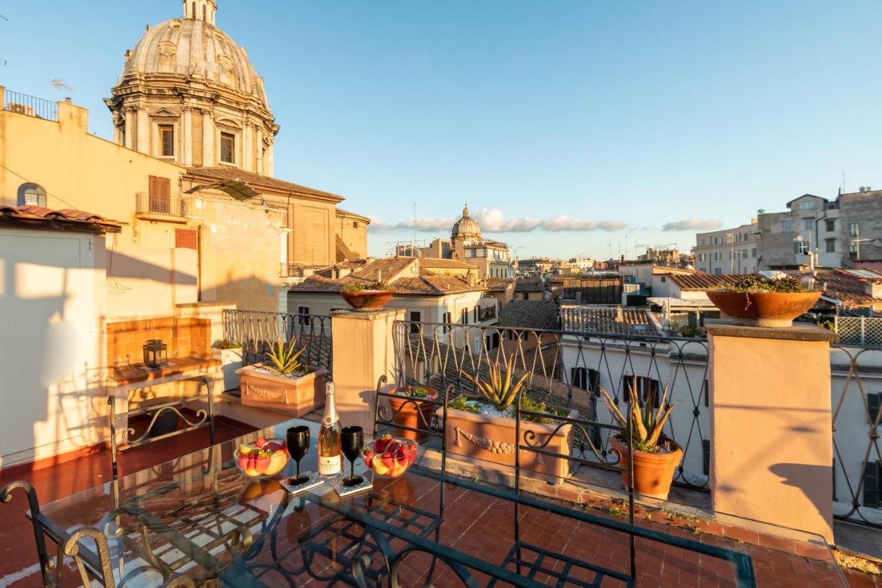 Rooftop Campo Dei Fiori Рим Экстерьер фото